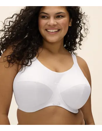 Elomi Energise sport‑bh met beugel – kleur wit