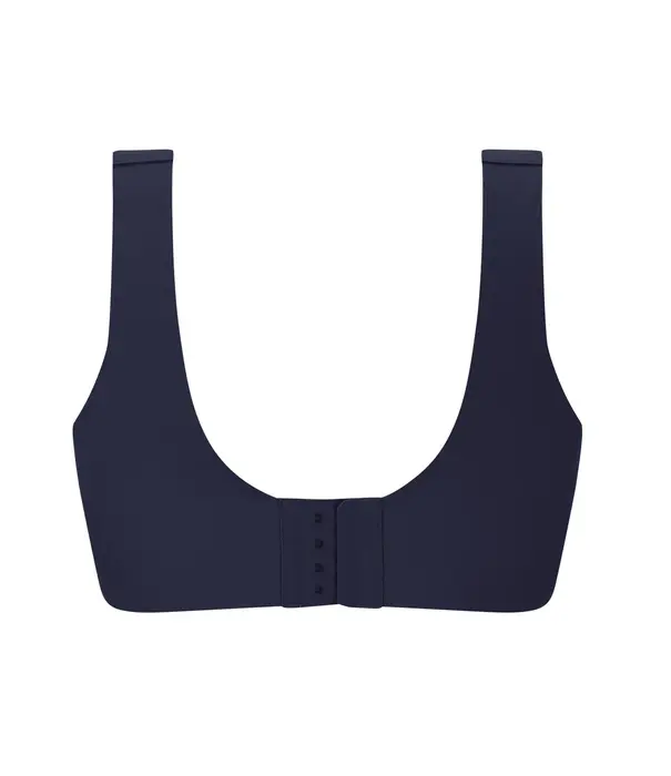 Amoena Linda naadloze prothese top zonder beugel – CuraLymph & 3D SensElast – Donkerblauw