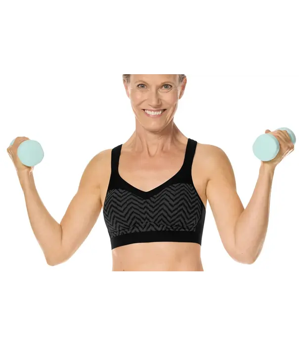 Amoena  Amoena Jolie prothese sport bh met High Support en ademende CoolMax hoesjes