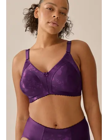 Naturana Lydia Minimizer Bh zonder beugel kleur Bietenrood