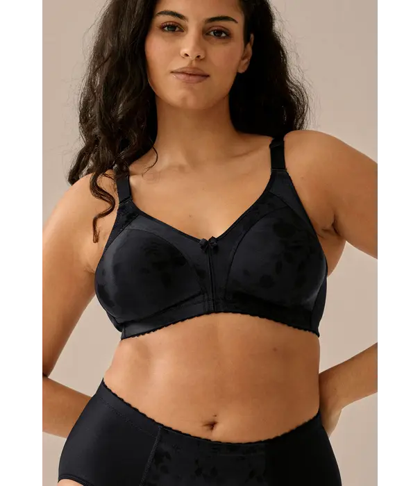 Naturana Naturana Lydia naadloze minimizer bh zonder beugel in de kleur zwart