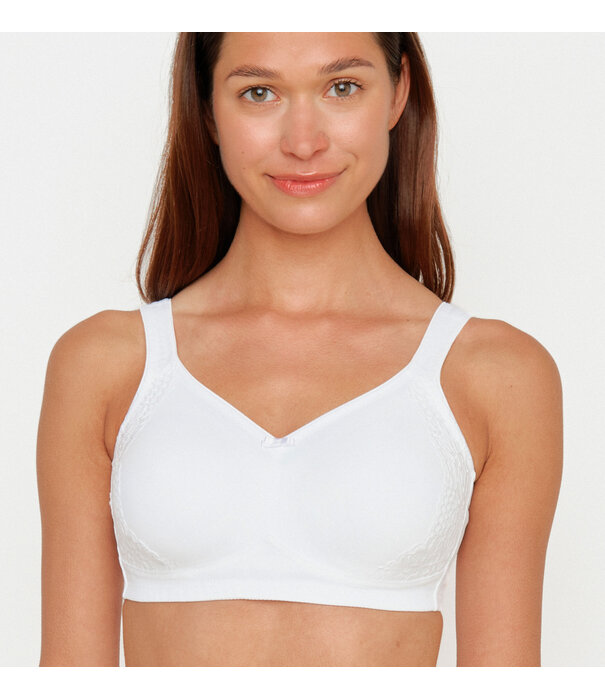 Susa Susa London Minimizer BH Zonder Beugel - Wit - Gladde Naadloze Cups