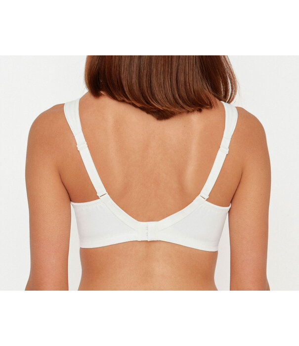 Susa Susa London Minimizer BH Zonder Beugel - Wit - Gladde Naadloze Cups