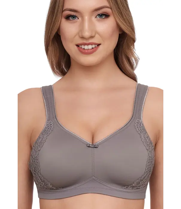 Susa Susa London Minimizer BH Zonder Beugel – Frosty Lavender (grijs) – Gladde Naadloze Cups