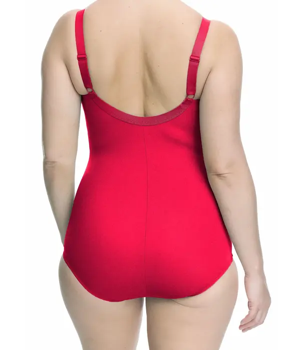 Susa Elegante Susa Latina body zonder beugel in zachte microfaser – kleur Rood