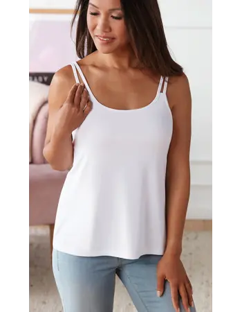 Amoena Valletta Top Wit – Prothese Top TENCEL™ Modal