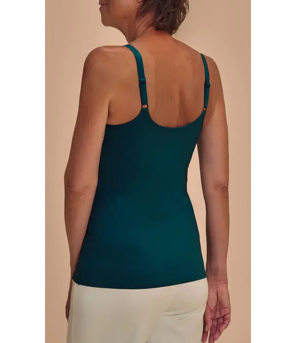 Amoena  Amoena Valletta Prothese Top – Groen – Zachte Top zonder Beugel