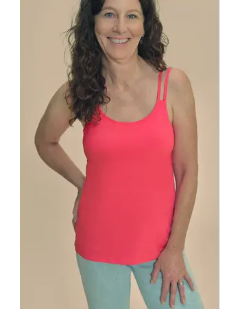 Amoena Valletta Prothese Top – Pink – TENCEL™ Modal