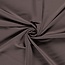 Basis Kollektion French Terry Premium taupe braun 155 cm breit