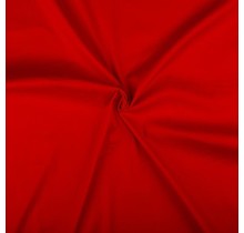 Baumwoll Popeline Stoff Stretch rot 144 cm breit