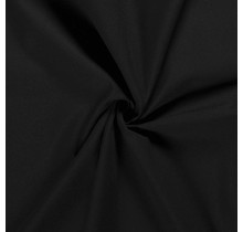 Baumwoll-Köper schwarz 146 cm breit