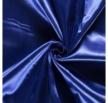 Brautsatin königsblau 147 cm breit