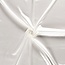 Basis Kollektion Polyestersatin wollweiss 147 cm breit