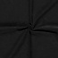 Basis Kollektion Microvelours Alova Uni schwarz 147 cm breit