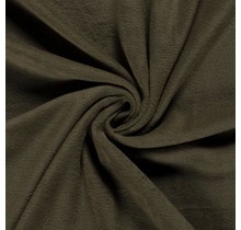 Fleece Antipilling khaki grün 150 cm breit