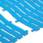 Flexi PVC tegel op rol - blauw - 60x30cm  - rol van 15 meter
