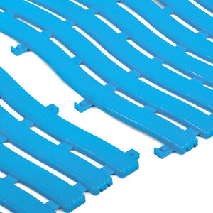 Flexi PVC tegel - blauw - 60x30cm  - rol van 15 meter