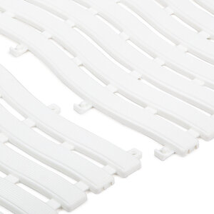 Flexi PVC tegel - wit - 60x30cm  - rol van 15 meter