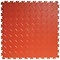 PVC kliktegel | Motief: Diamant (tranenplaat)| Kleur: Terracotta: Dikte 4mm