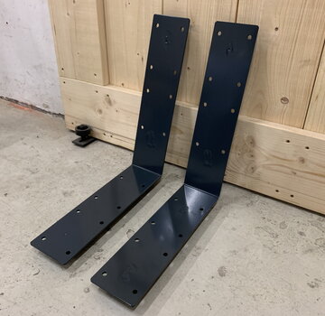 Vakstaal Rugleuning beugel voor picknicktafel (per stuk)