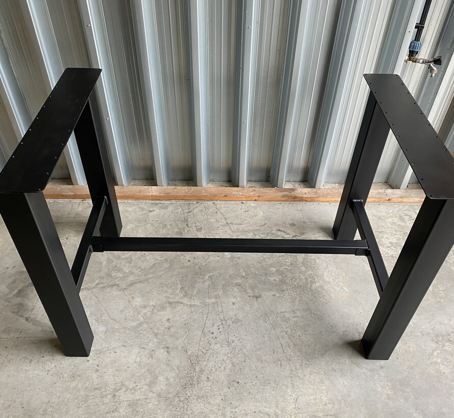 Bartafel onderstel stalen H frame