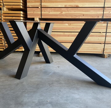 Vakstaal Dubbele W onderstel staal