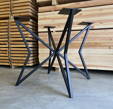 Vakstaal Vlinderpoot staal (voor ronde bladen)