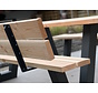 Rugleuning set voor picknicktafel