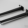 Bracket set Black powder coated, Palermo 80,5-120,5