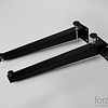 Bracket set black powder coated, Nova