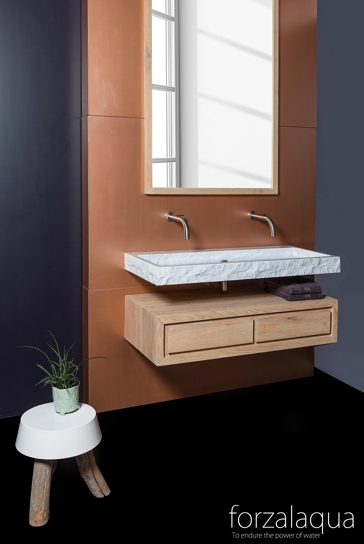 Palermo Carrara polished & rockfaced 100,5