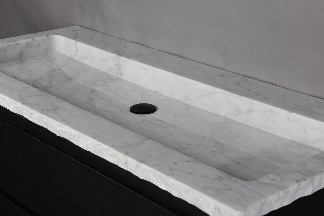 Nova Carrara polished & rockfaced 120,5