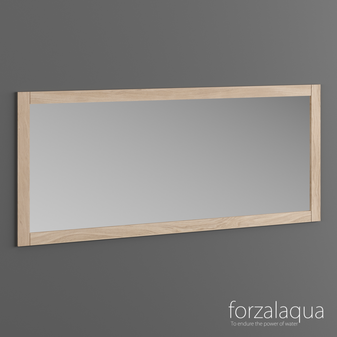 SPIEGEL GELA 2.0 EICHE OYSTER 120X2X50CM