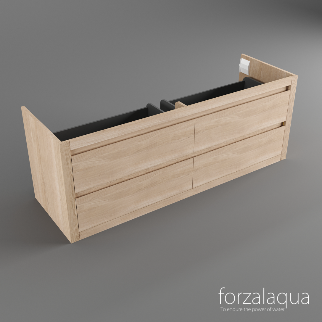 Gela 2.0 Oak Oyster 120X51X60CM Top Open 4L