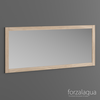 MIRROR GELA 2.0 OAK OYSTER 80X2X80CM