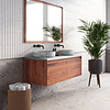 BATHR. VANITY RENO 2.0 OAK OYSTER 140X51X40CM TOP OPEN 2D.