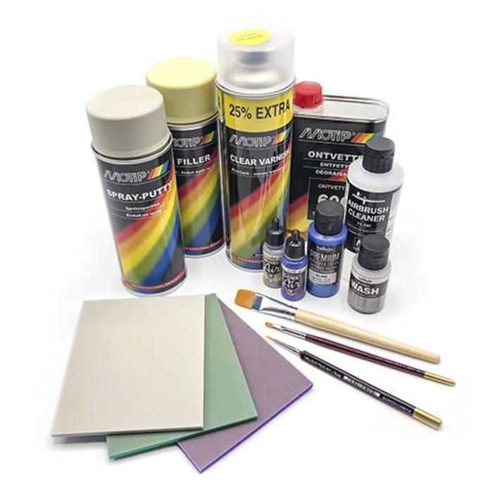Paint and supplies