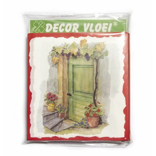 Assorti 100-pak Decor vloei van Klaver Vier. 