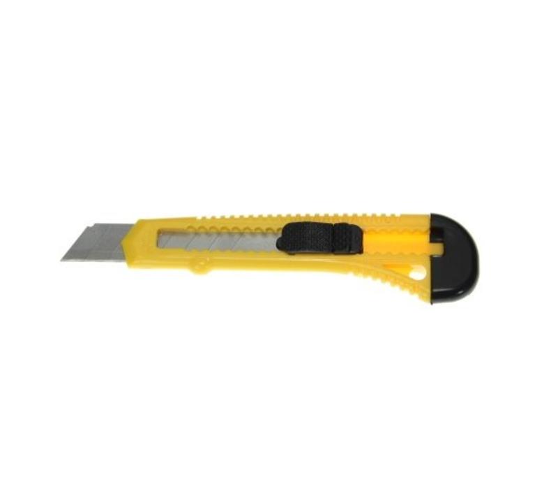 Yellow cutter knife plastic - 18mm