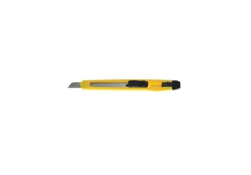 Yellow cutter knife plastic - 9mm