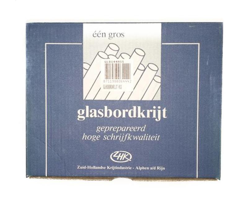 Glasbordkrijt assortiment a 144 stuks !!OP=OP!!