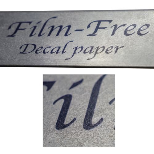 Laser | Sunny Film-free Decal Paper | Type A | A4 