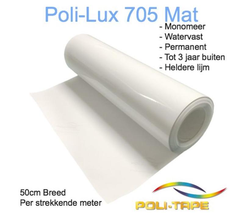 Poli-Lux 705 - Monomeer laminaat folie mat - 50cm breed, per meter