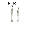 Spareblades nr10 for scalpel SC3 - pack of 5 blades