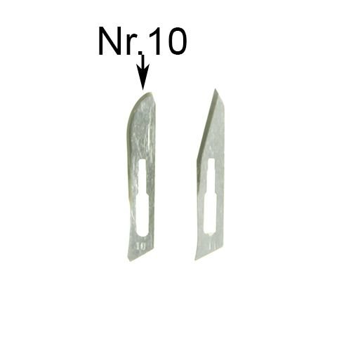 Spareblades nr10 for scalpel SC3 - pack of 5 blades 