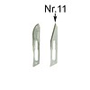 Spareblades nr11 for scalpel SC3 - pack of 5 blades