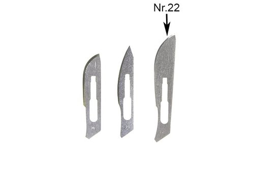 Spareblades nr22 for scalpel SC4 - pack of 5 blades