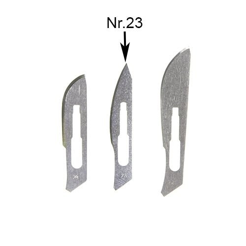 Spareblades nr23 for scalpel SC4 - pack of 5 blades 