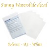 Sunny Papers Solvent - Sunny Decal paper - White - A3 – per sheet