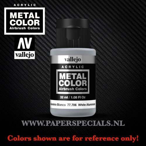 Vallejo - Metal Color 35ml - 77.706 White Aluminium 